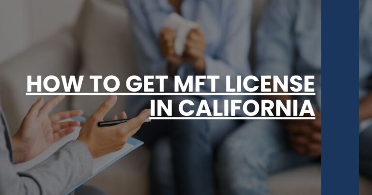 How to Get MFT License in California Feature Image